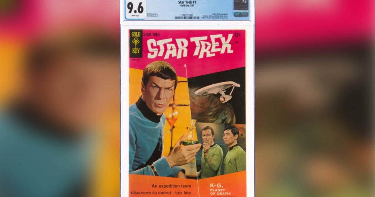 First "Star Trek" comic book sells for record $46,500