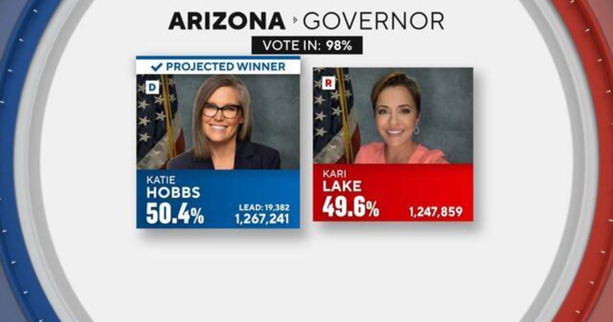 Democrat Katie Hobbs Defeats Republican Kari Lake In Race For Arizona ...