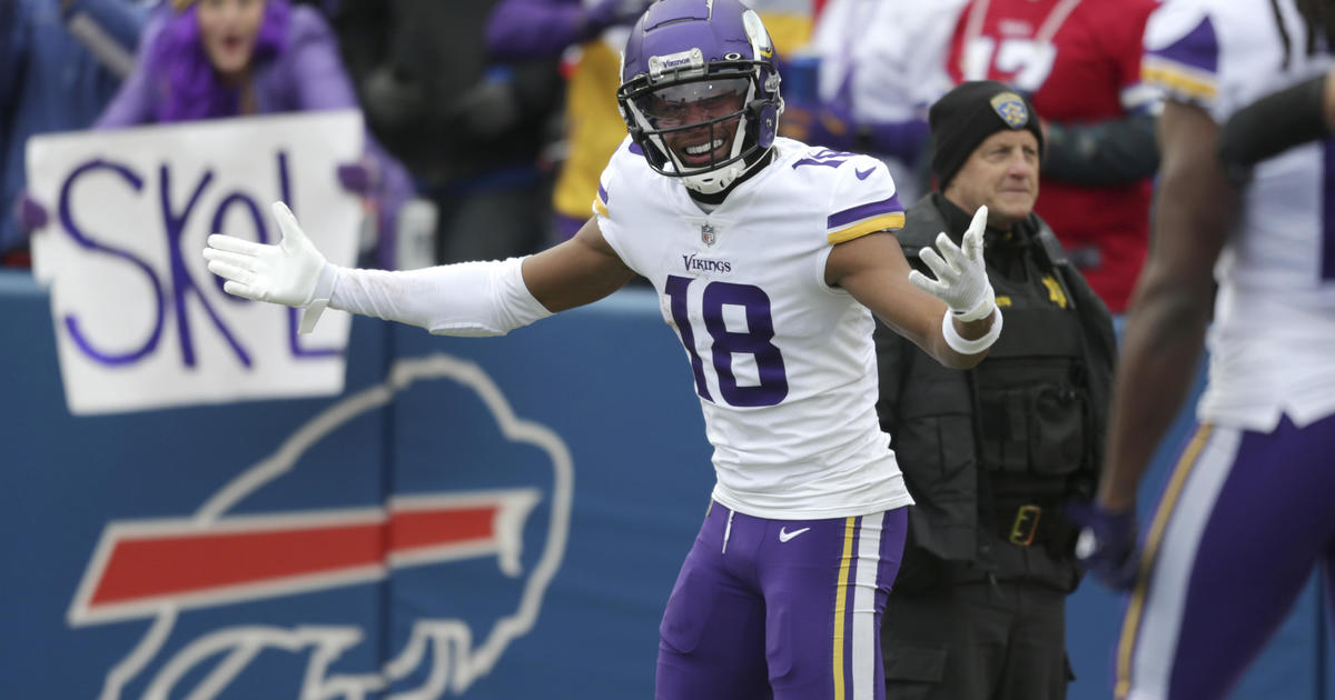 Vikings' playoff wait finally ends; Jefferson eyes big stage - CBS