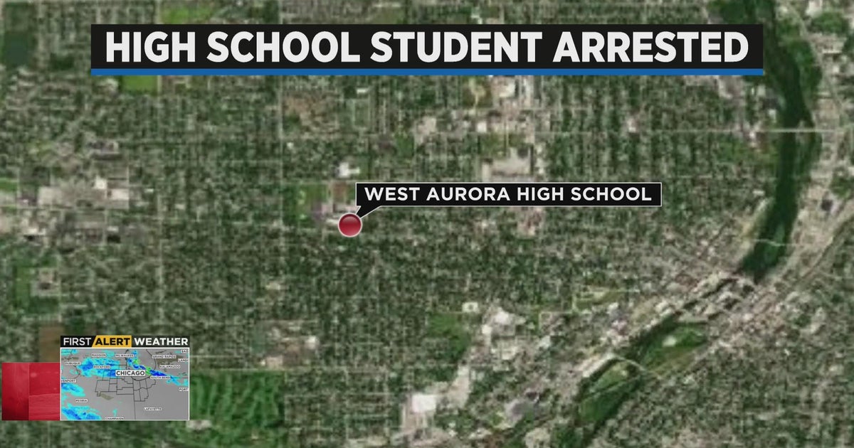 Gun found in West Aurora High School student's backpack, student charged CBS Chicago