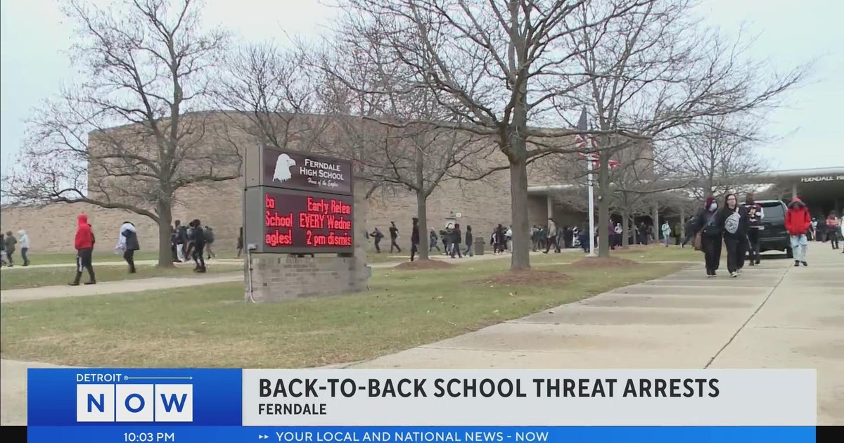 2 students arrested after backtoback threats at Ferndale High School