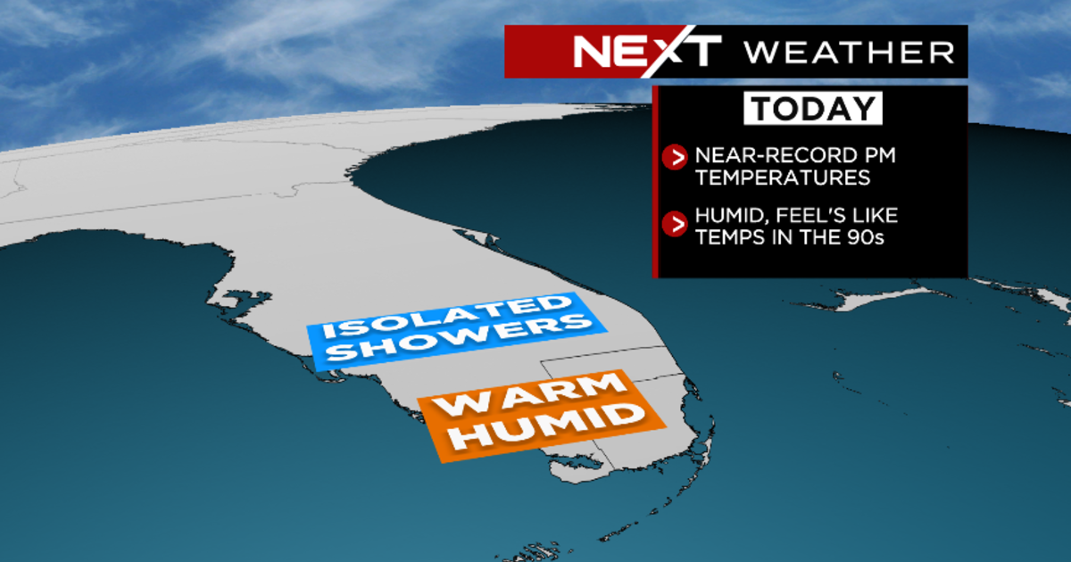 Miami Weather Plenty Of Sun Near Record Heat Cbs Miami