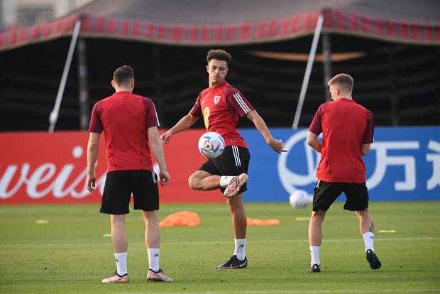Wales Press Conference and Training Session - FIFA World Cup Qatar 2022 