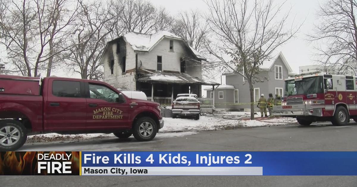 Four Children Die In Mason City House Fire