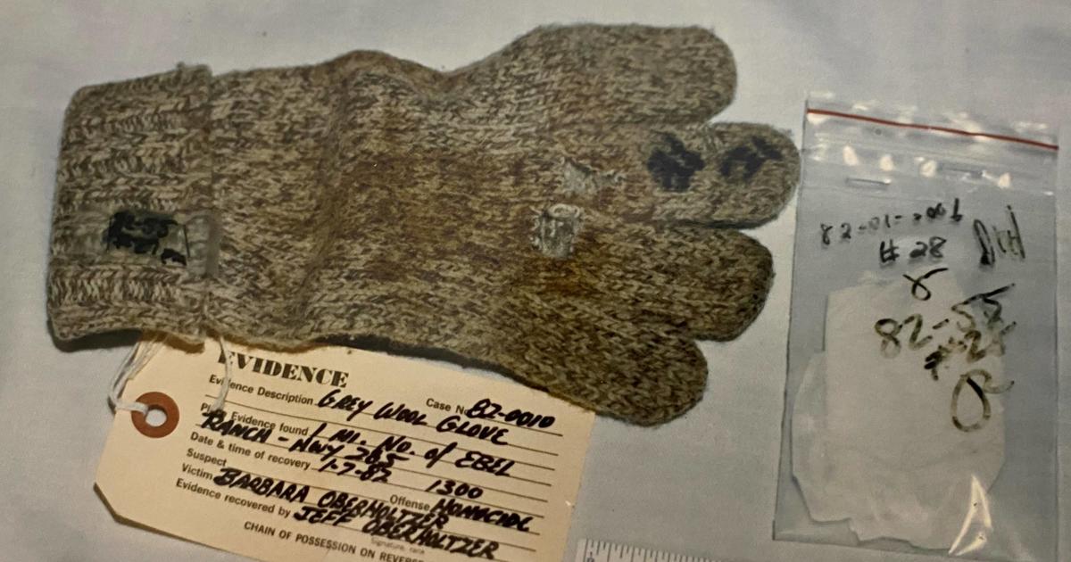 After almost 40 years, blood on a victim’s glove IDs the killer