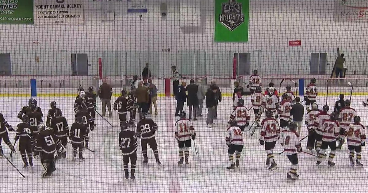 St. Ignatius varsity hockey team plays for first time since JV team bus