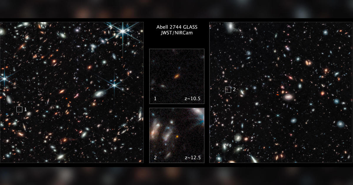 Webb telescope finds two of the most distant galaxies ever observed ...