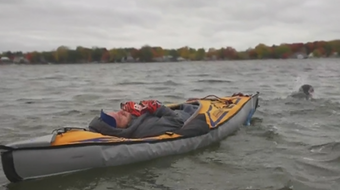 Father and son, who has cerebral palsy, defy odds to take on Ironman triathlons 