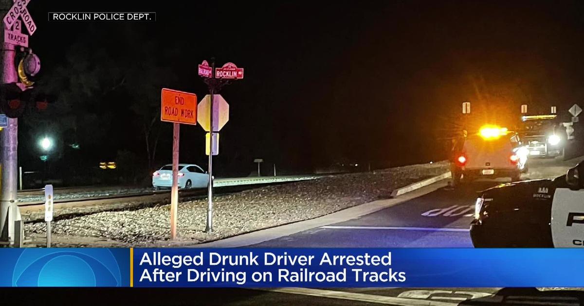 DUI Suspect Arrested After Driving Onto Railroad Tracks In Rocklin ...