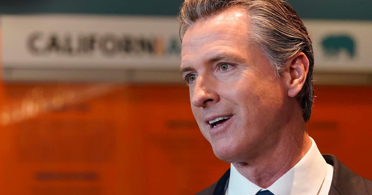 Gov. Gavin Newsom launches 2nd term with contrast to GOP CBS San