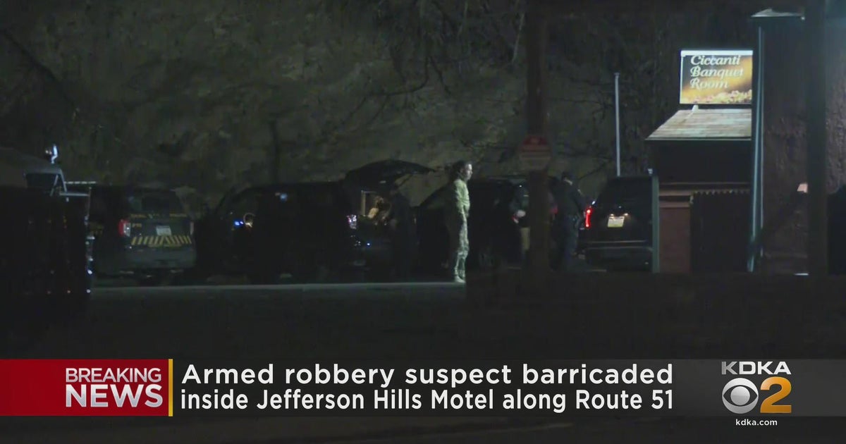 Heavy police presence at Jefferson Hills motel - CBS Pittsburgh