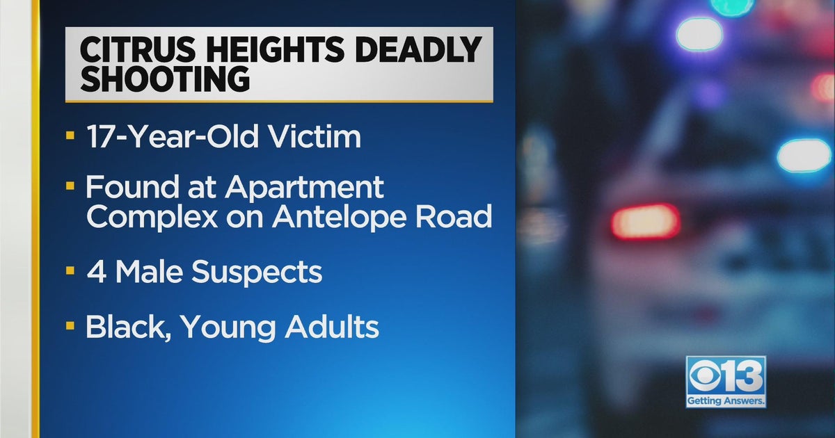 Male shot and killed in Citrus Heights altercation identified - CBS ...