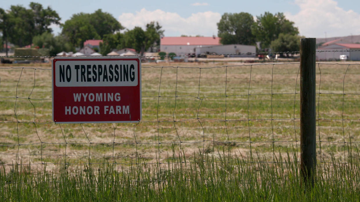 The Wyoming Honor Farm Where Prisoners Learn To Train Wild Horses 60   Honorfarmfence0 