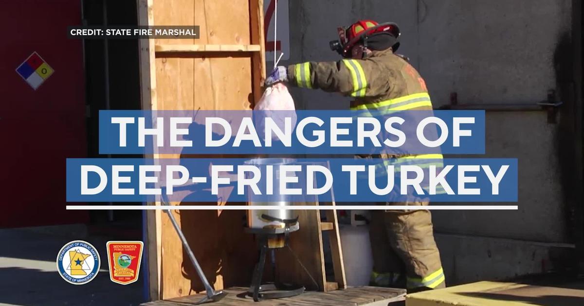 The dangers of deepfrying a turkey CBS Minnesota