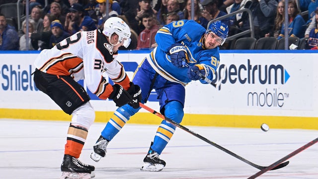 Anaheim Ducks v St Louis Blues 