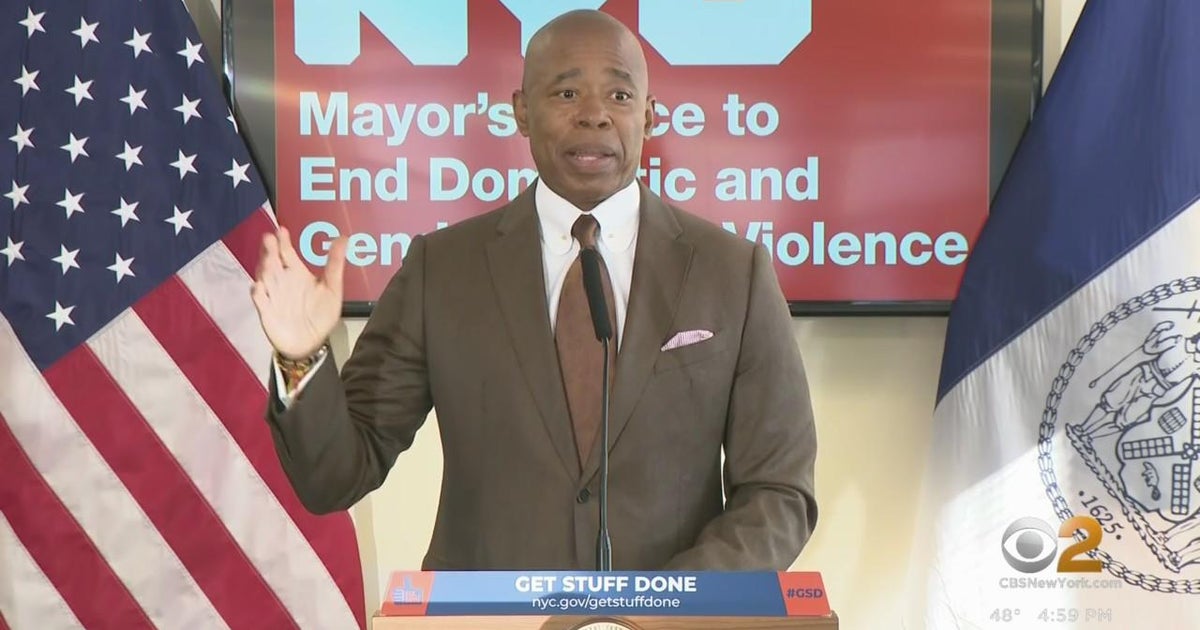 Mayor Adams says "economic tsunami" is coming for New York City - CBS ...