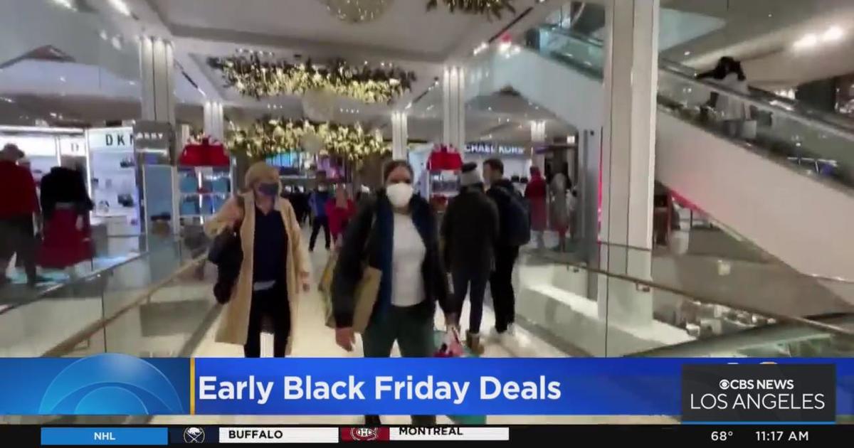 Black Friday Stretching Into Entire Shopping Week - CBS Los Angeles