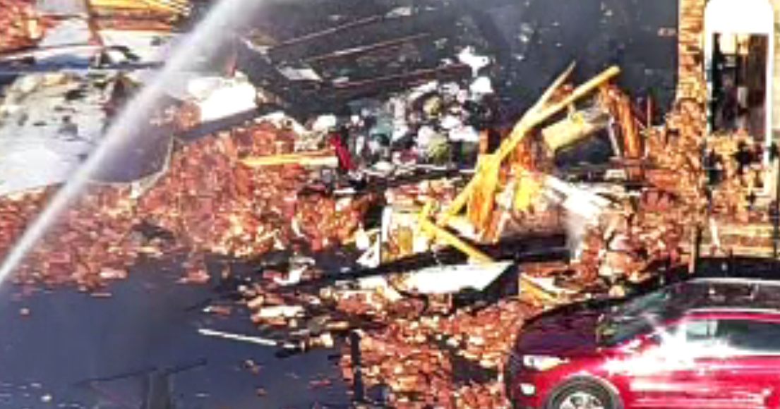 Baltimore MD 2d Alarm Explosion & Fire in Row Home