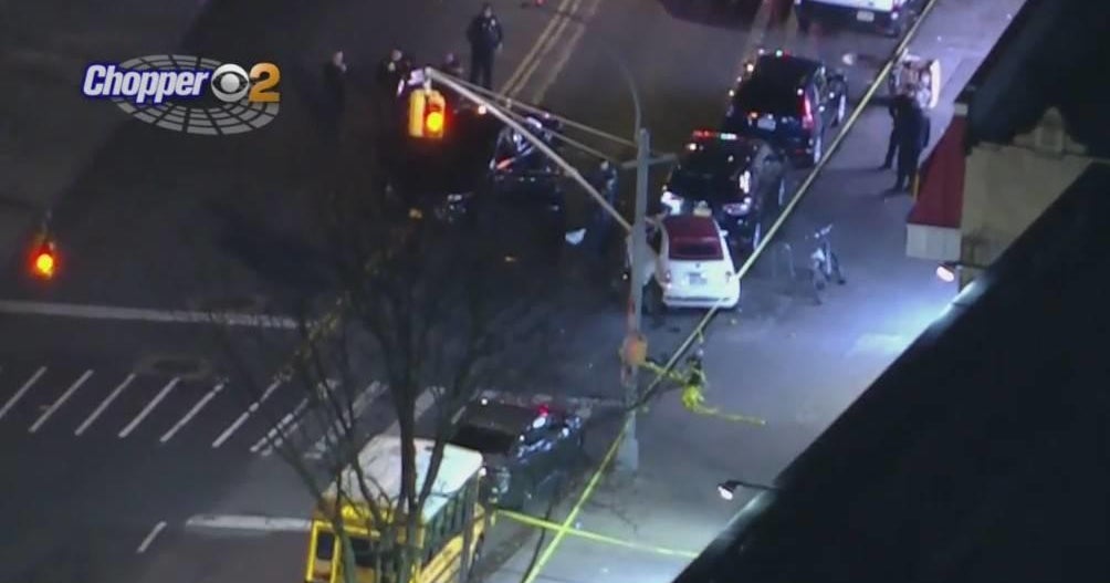 Man dies after being found shot in overturned car in the Bronx - CBS ...