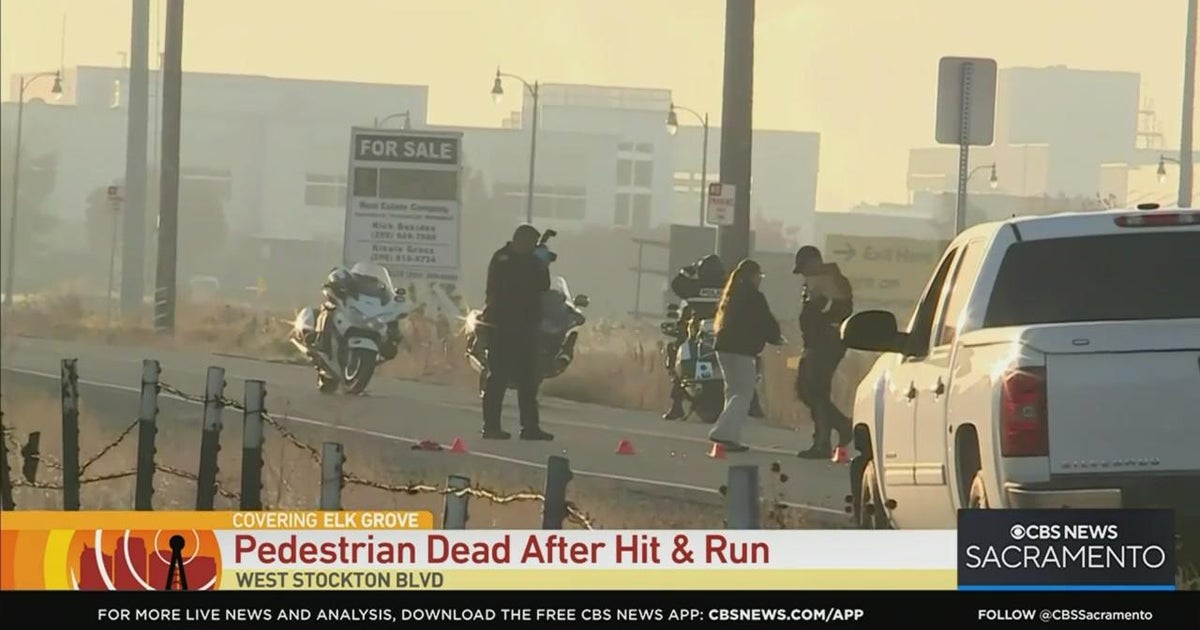 Pedestrian dead after hit-and-run in Elk Grove