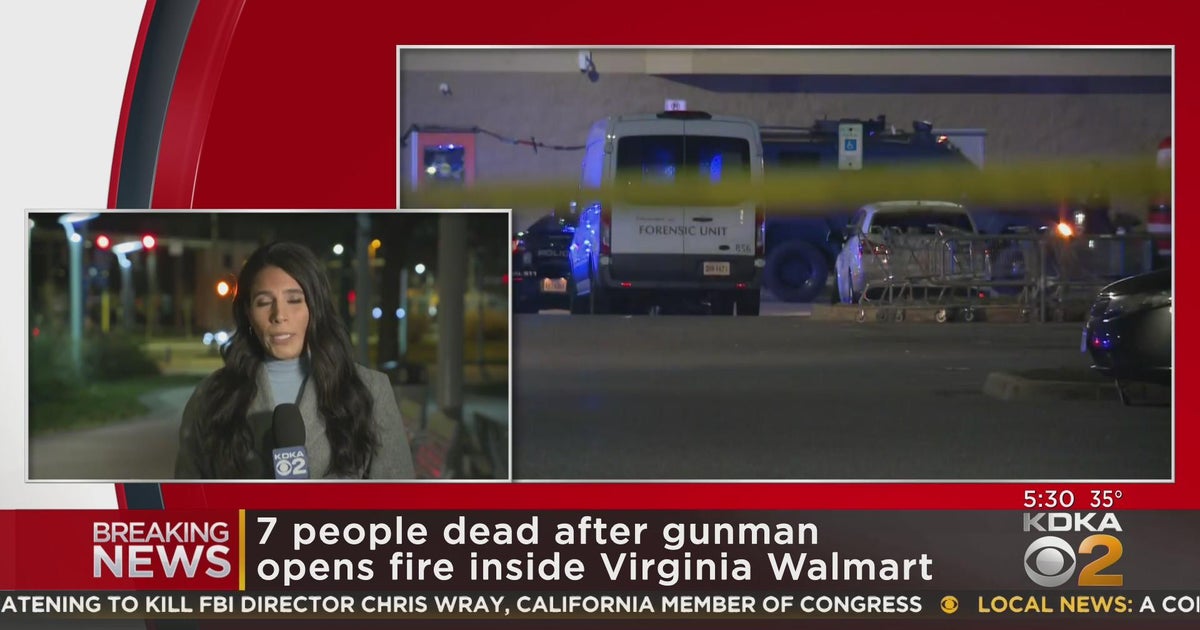 7 people dead after gunman opens fire inside Virginia Walmart - CBS ...