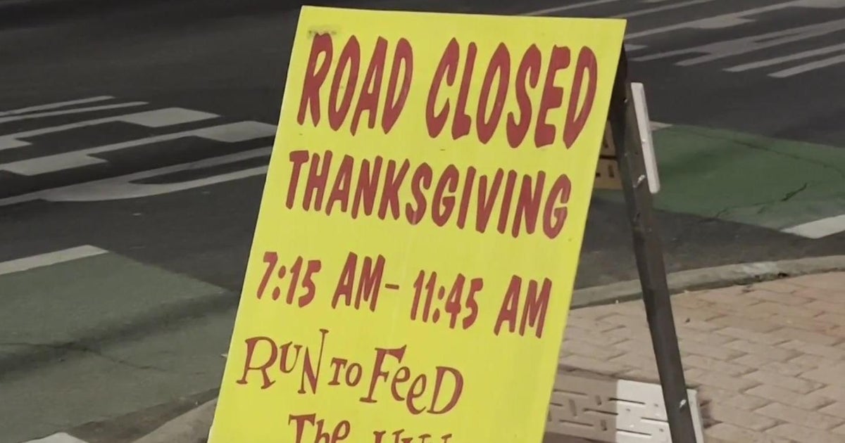 Roads closed tomorrow for a Run to Feed the Hungry