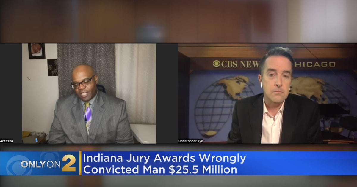 Indiana jury awards wrongfully convicted man 25.5 million CBS Chicago