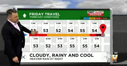 Rain continues into the weekend - CBS Texas
