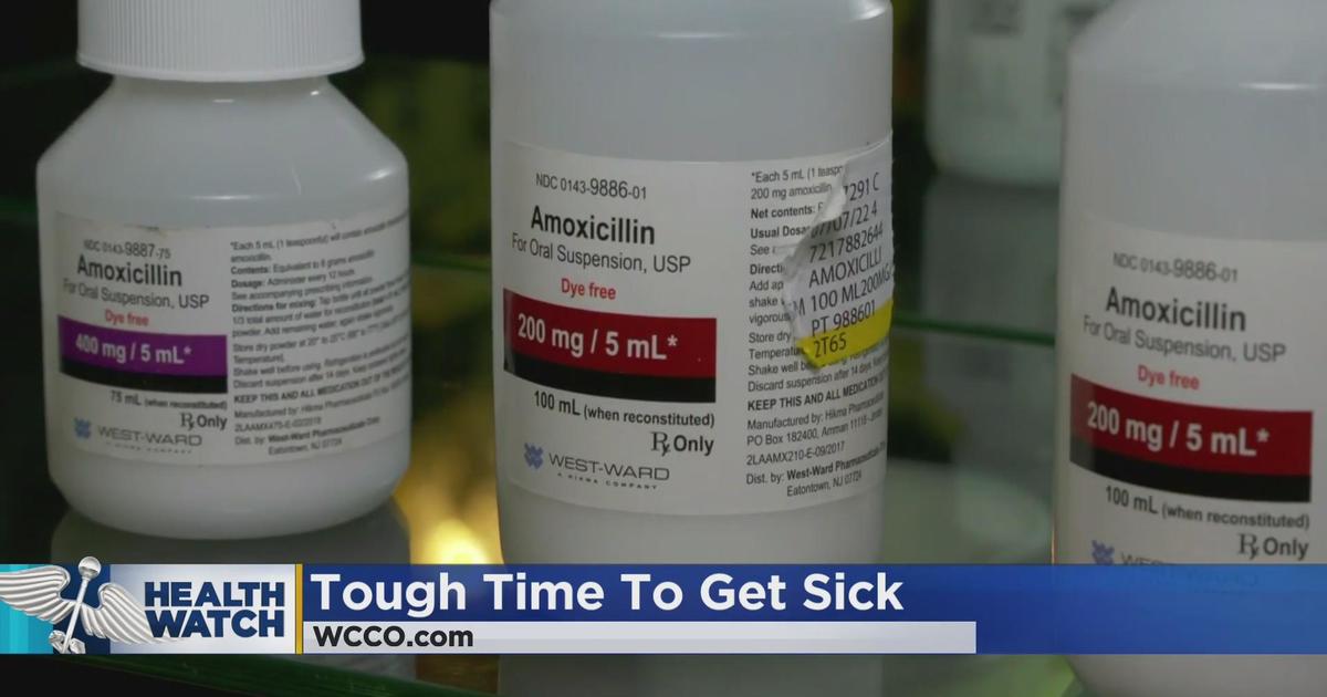 Amoxicillin shortage exacerbates spikes in RSV, flu - CBS Minnesota