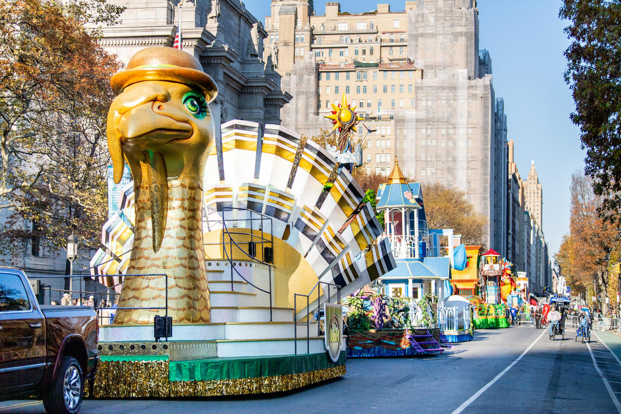 Macy's Thanksgiving Day Parade balloons inflated ahead of the big day