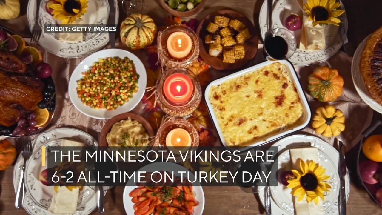vikings on thanksgiving