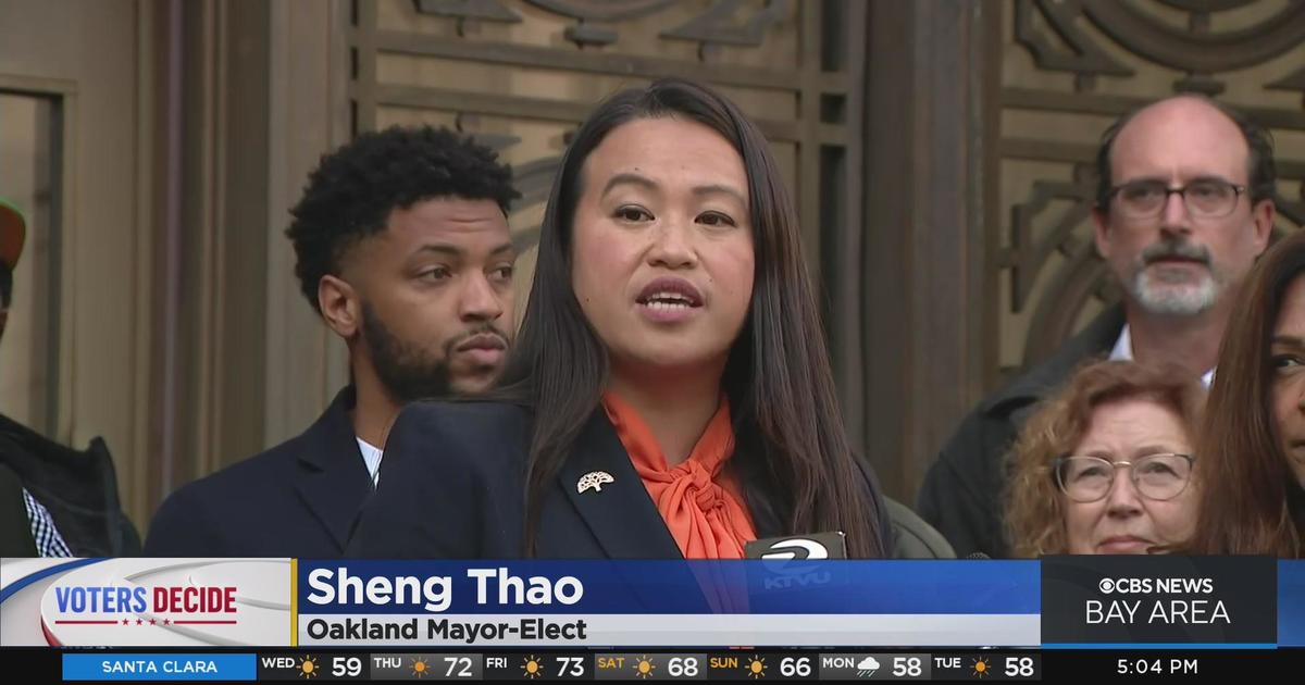 Oakland Mayor-elect Sheng Thao Outlines Her Main Goals In Office - CBS ...