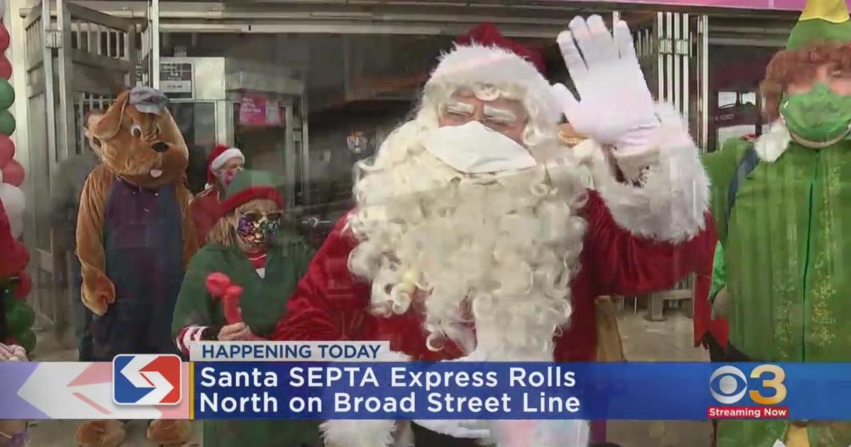 SEPTA Santa Express back for another year CBS Philadelphia