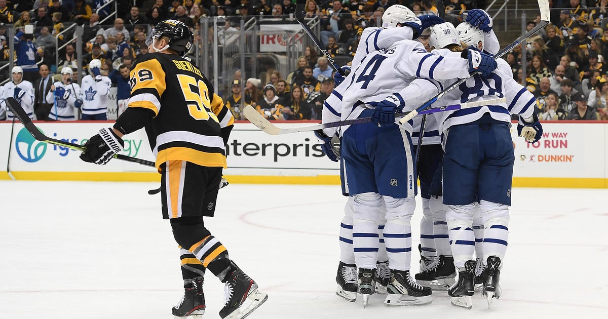 Marner Extends Point Streak, Maple Leafs Beat Penguins 4-1 - CBS Pittsburgh