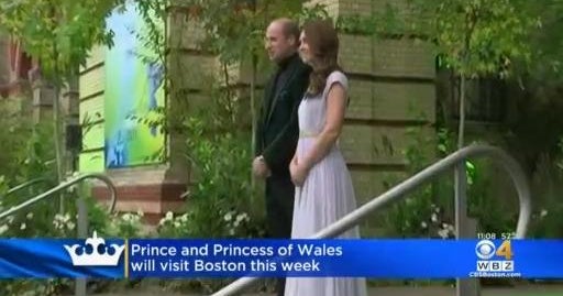 Prince and Princess of Wales to visit Boston this week - CBS Boston