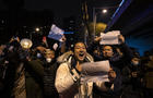 Protest in Beijing Against China Covid Measures 