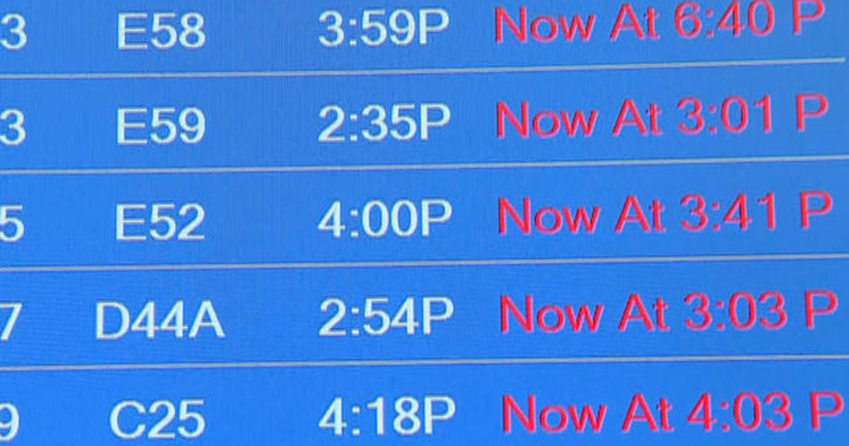 Severe weather causes flight delays, heavy traffic for travelers after the holiday weekend