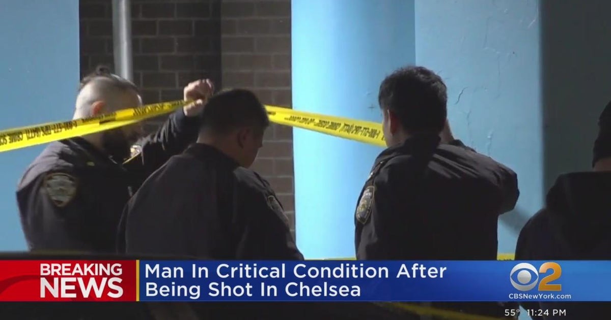 Man in critical condition after being shot in Chelsea - CBS New York