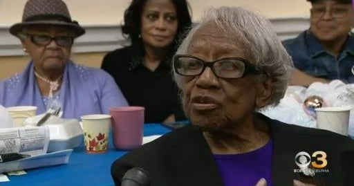 Mrs. Lois Chapman turns 102 years old - CBS Philadelphia