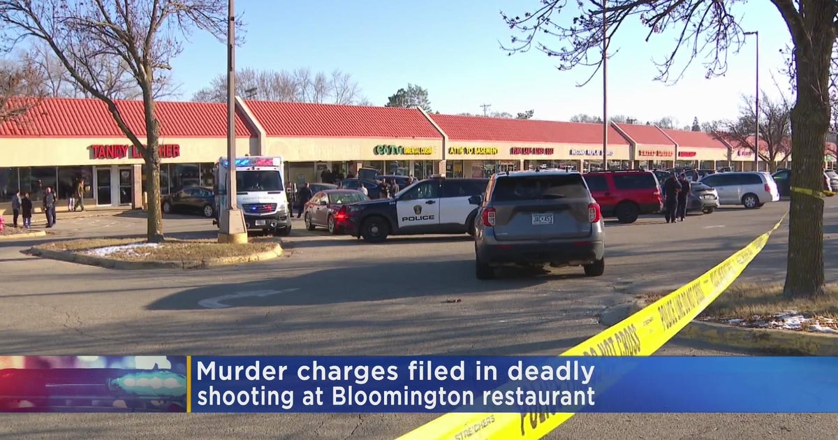 Charges filed in fatal Bloomington restaurant shooting - CBS Minnesota