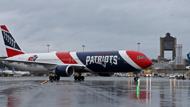 Patriots Jet Arrives With Shipment of PPE 