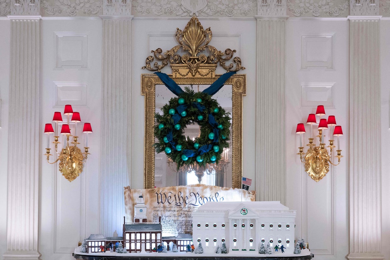White House Christmas decorations 