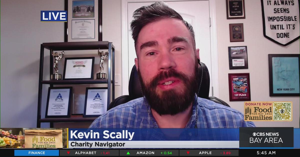 Giving Tuesday: Kevin Scally with Charity Navigator talks about finding validated nonprofits - CBS San Francisco