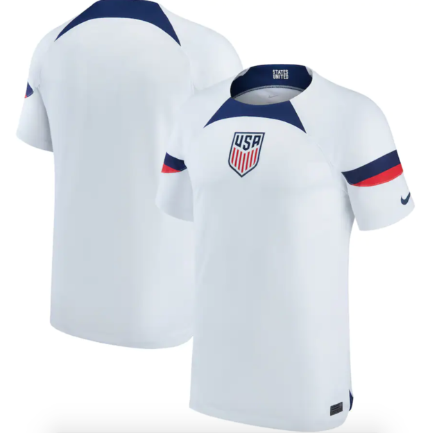 USMNT Nike 2022/23 home breathe stadium replica blank jersey 