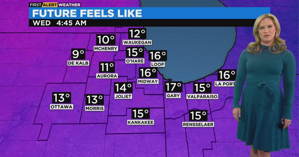 Chicago First Alert Weather: Strong cold front brings artic air - CBS ...