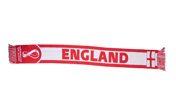 FIFA World Cup Qatar 2022 England scarf 