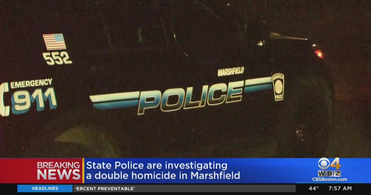 Marshfield Police Investigating Double Homicide At Home Cbs Boston