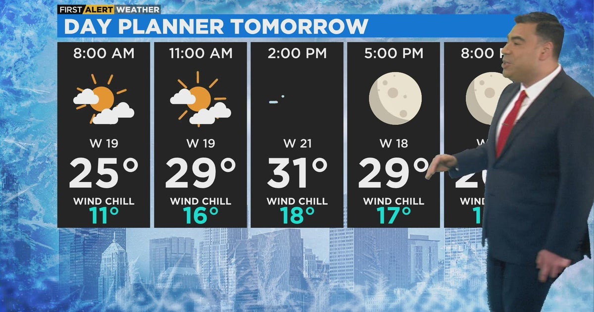 Chicago First Alert Weather: Cold on Wednesday - CBS Chicago