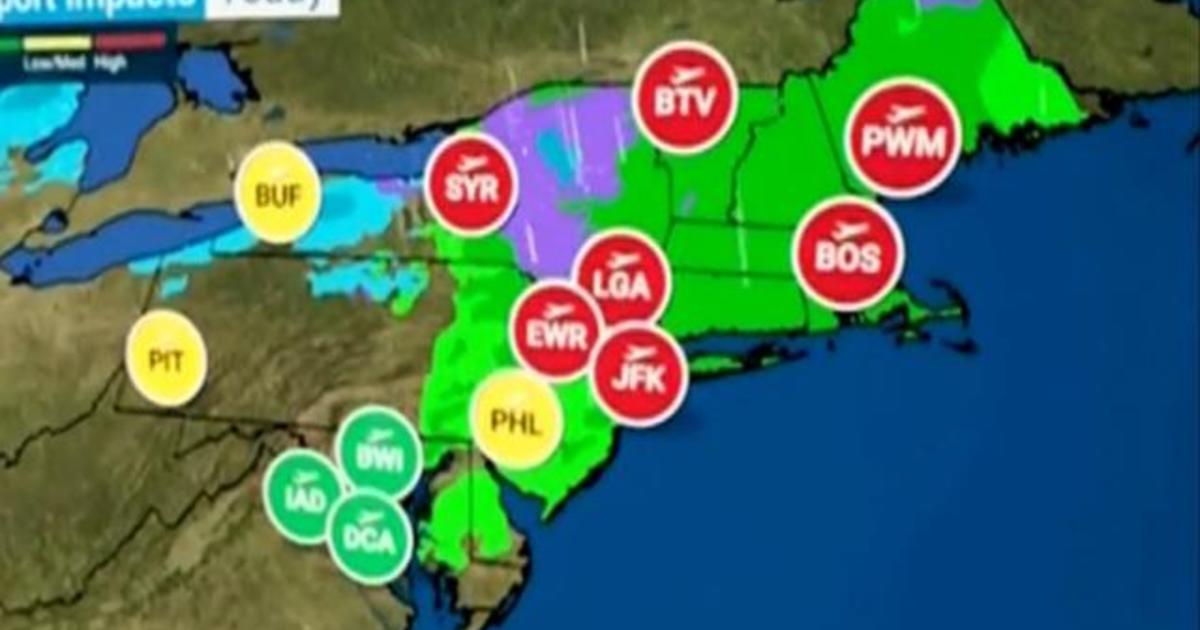 Severe weather impacts the East Coast
