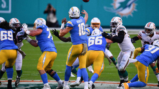 Los Angeles Chargers v Miami Dolphins 